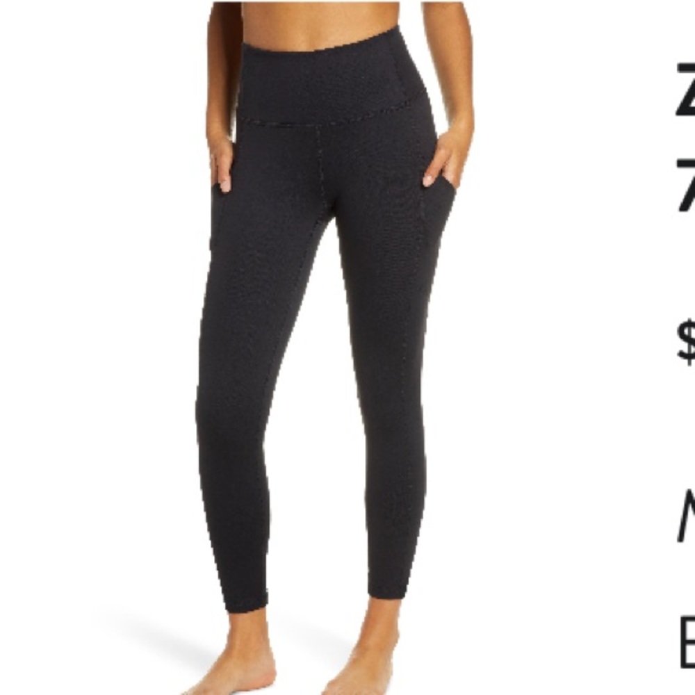 ZELLA  High Waist Pocket 7/8 Leggings